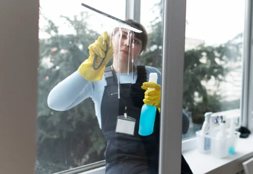 Nettoyage de vitres intérieures et extérieures à Amplepuis
